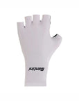 Santini Madss Aero Dynamic Half Finger Gloves - White