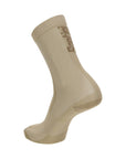 Santini Puro High Prof Cycling Socks - Cappuccino