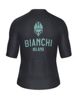 Santini Bianchi Men's Short Sleeve Classic Jersey Classic Fit - Grey
