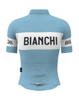 Santini Bianchi Retro Classic Fit Short Sleeve Jersey - Light Blue
