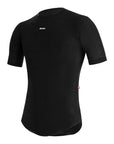 Santini Dry Short Sleeve Baselayer - Black Nero
