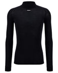 Santini Lana Long Sleeve 4W Wool Baselayer - Black