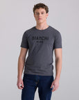 Santini Bianchi Fan Men's Short Sleeve T-Shirt - Grey