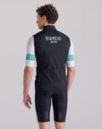Santini Bianchi Windshell Vest - Black