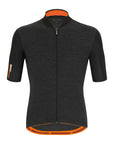 Santini Colore Puro Classic Short Sleeve Men's Jersey - Black