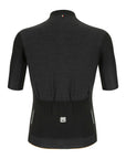 Santini Colore Puro Classic Short Sleeve Men's Jersey - Black