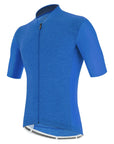 Santini Colore Puro Classic Short Sleeve Men's Jersey - Royal Blue