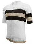 Santini Eco Sleek Bengal 3S Men's Short Sleeve Summer Jersey - White