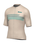 Santini SMS Horizon Classic Fit Short Sleeve Jersey - Beige