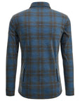 Santini Dylan Gravel Wool Blend Shirt - Blue