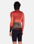 Santini SMS Luce Long Sleeve Jersey Slim Fit Jersey - Vineyard