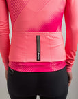 Santini Pure Dye 4W Women's Thermal Long Sleeve Jersey - Granatina Pink