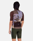 Santini SMS Note Men’s Short Sleeve Jersey - Chocolate
