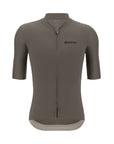 Santini SMS Sensation Short Sleeve Summer Jersey Dark Grey