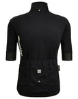 Santini Adapt Shell Men's Short Sleeve Jacket - Black