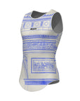 Santini TDF Arc De Triomphe Stage Baselayer - White/Blue