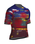 Santini TDF Arrivee Bash 50th Anniversary Short Sleeve Jersey - Print