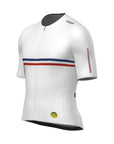 Santini TDF Hautacam Stage Short Sleeve Jersey - White