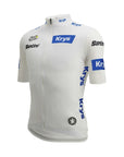 Santini Tour De France Young Rider Leaders Short Sleeve Jersey - White