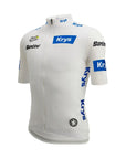 Santini SMS Tour de France 2025 Young Rider Leaders Short Sleeve Jersey - White