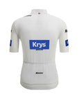 Santini Tour De France Young Rider Leaders Short Sleeve Jersey - White