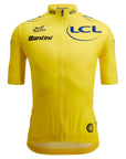Santini Tour De France Men's Short Sleeve Leaders Jersey - Yellow