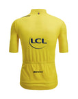Santini Tour De France Young Rider Leaders Short Sleeve Jersey - Yellow