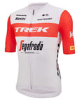 Santini Trek Segafredo Men's Team Replica Short Sleeve Jersey - White/Red