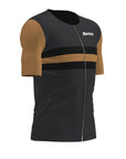 Santini Cupio Short Sleeve Triathlon Top - Black/Gold