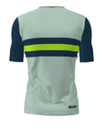 Santini Cupio Short Sleeve Triathlon Top - Fluro/Green