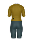 Santini SMS Leaf 26 Men’s Short Sleeve Trisuit - Ochre
