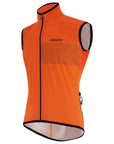 Santini Guard Nimbus Men's Rain Vest - Fluro Orange