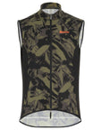 Santini Gravel Men's Windbreaker Vest - Camo Green
