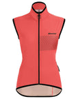 Santini Guard Nimbus Women's Rainproof Vest - Granatina Pink