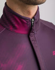 Santini Pure Dye 4W Men's Long Sleeve Jacket - Burgundy
