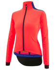 Santini Vega Multi Jacket Women's With Hood - Granatina Pink