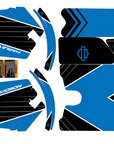 Stacyc Irone Revolution Graphic Kit - Blue