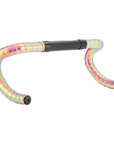Supacaz Prizmatik Ano Black Plugs Bar Tape - Opal