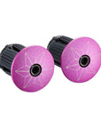 Supacaz Super Sticky Kush Sakura Bar Tape With Pink Star Plugz - Pink