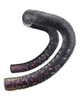 Supacaz Super Sticky Kush Star Fade Bar Tape With Black Star Plugz - Fire Refract