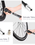 Beto Dual Function Shock And Tyre Pump 300 PSI CNC Alloy With 1.5" Gauge