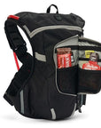 USWE Raw 4.0L Dirt Biking Hydration Pack With 3.0L Hydration Bladder - Black/Grey