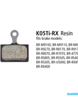 Shimano BR-M9100/BR-R9270 K05Ti-RX Resin Disc Brake Pads