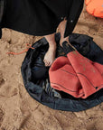 Zone3 Wetsuit Changing Mat - Black/Orange
