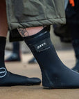 Zone3 Heat-Tech Swim Socks - Black/Red