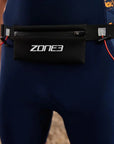 Zone3 Race Belt With Neoprene Pouch - Black