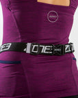 Zone3 Race Belt With Neoprene Pouch - Black