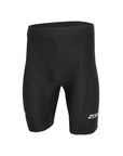 Zone3 Men's Lava Long Distance Tri Shorts - Black/White