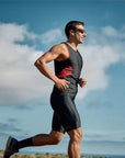Zone3 Men's Activate Trisuit - Black/Red