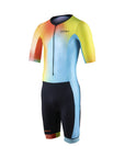Zone3 Men's Activate+ Short Sleeve Trisuit - Neon/Black